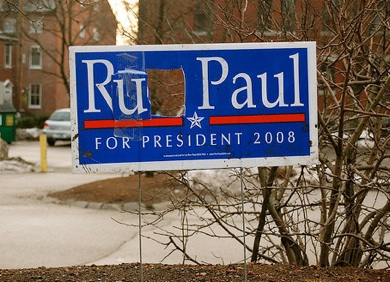 Illustration for article titled RuPaul Hits The Campaign Trail Just to Make Sure You Know He's Not Ron Paul